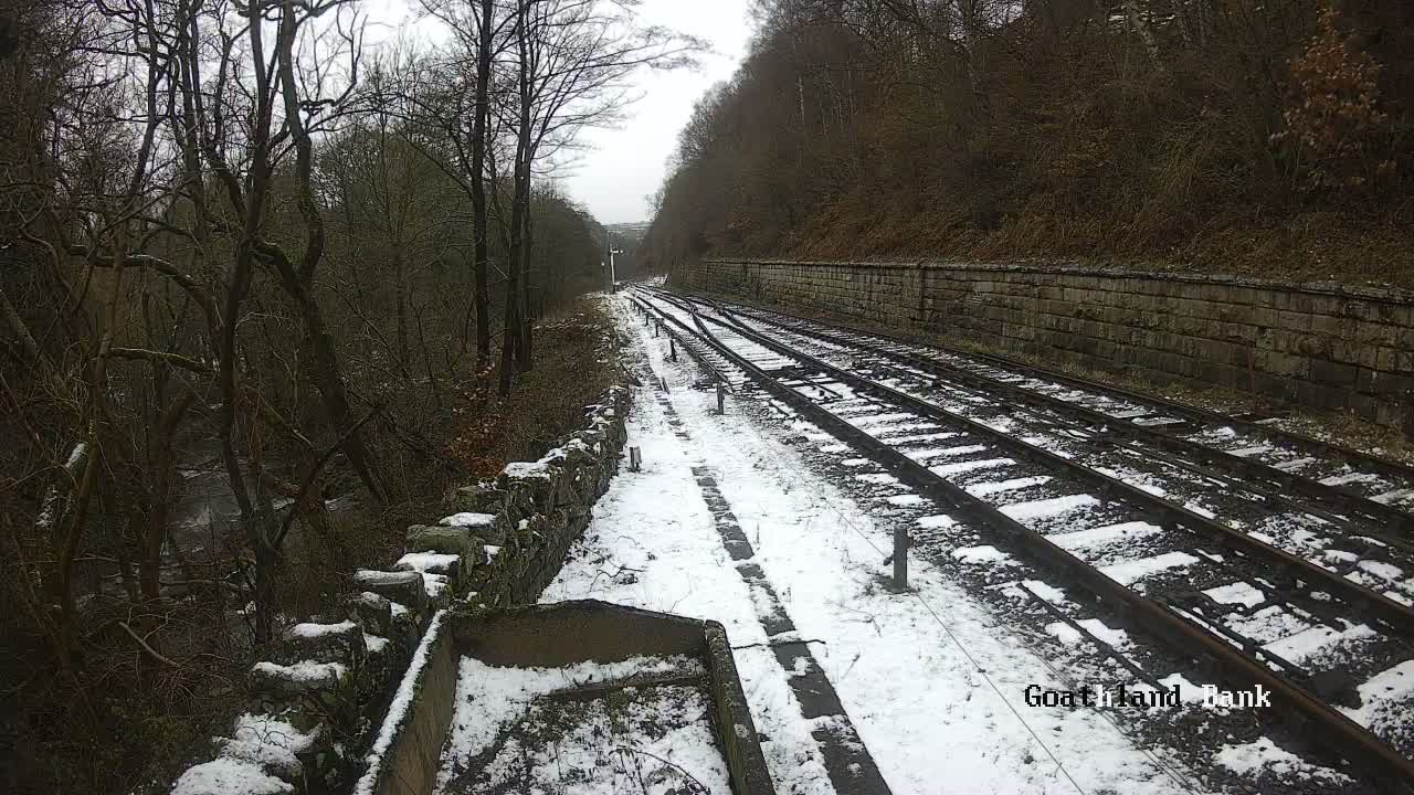 North Yorkshire Moors Railway (NYMR) Goathland Station North View Live Cam - Goathland, Borough of Scarborough, North Yorkshire, Yorkshire and the Humber, England, United Kingdom