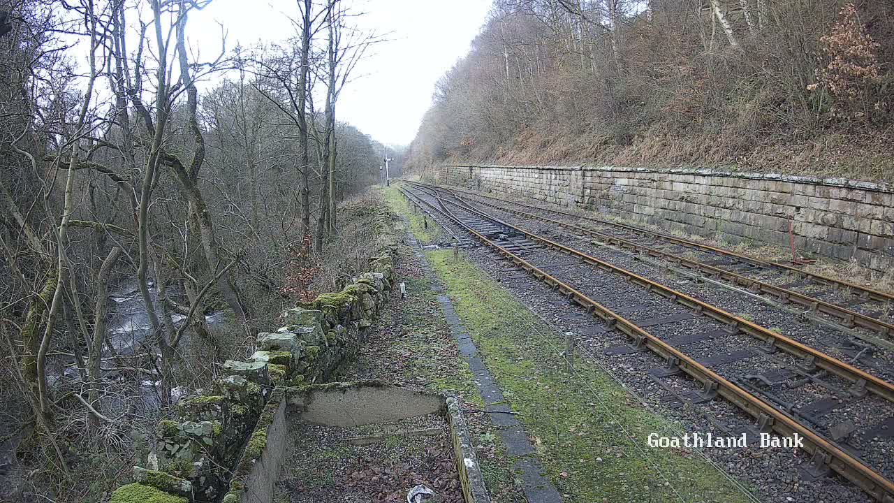 North Yorkshire Moors Railway (NYMR) Goathland Station North View Live Cam - Goathland, Borough of Scarborough, North Yorkshire, Yorkshire and the Humber, England, United Kingdom