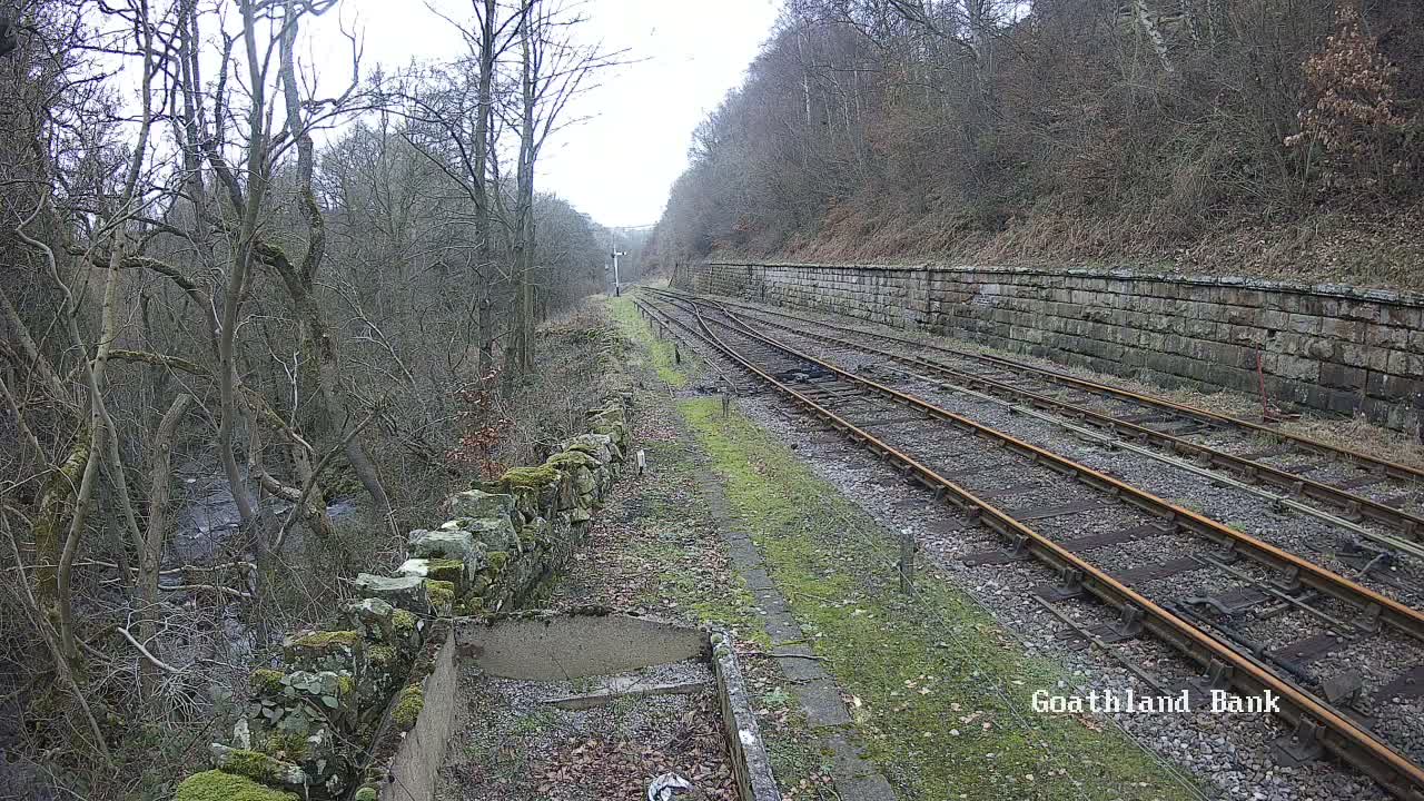 North Yorkshire Moors Railway (NYMR) Goathland Station North View Live Cam - Goathland, Borough of Scarborough, North Yorkshire, Yorkshire and the Humber, England, United Kingdom