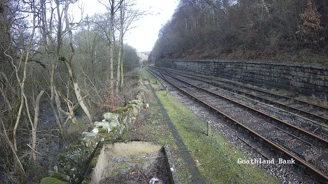 North Yorkshire Moors Railway (NYMR) Goathland Station North View Live Cam - Goathland, Borough of Scarborough, North Yorkshire, Yorkshire and the Humber, England, United Kingdom