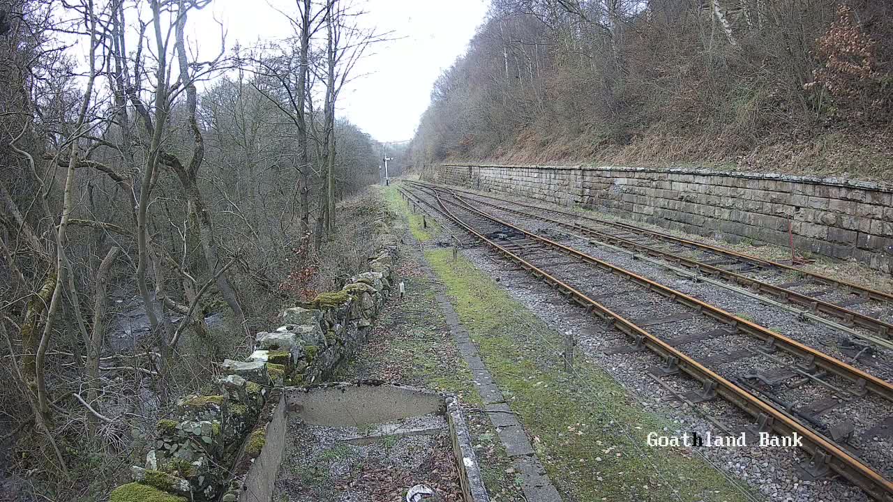 North Yorkshire Moors Railway (NYMR) Goathland Station North View Live Cam - Goathland, Borough of Scarborough, North Yorkshire, Yorkshire and the Humber, England, United Kingdom
