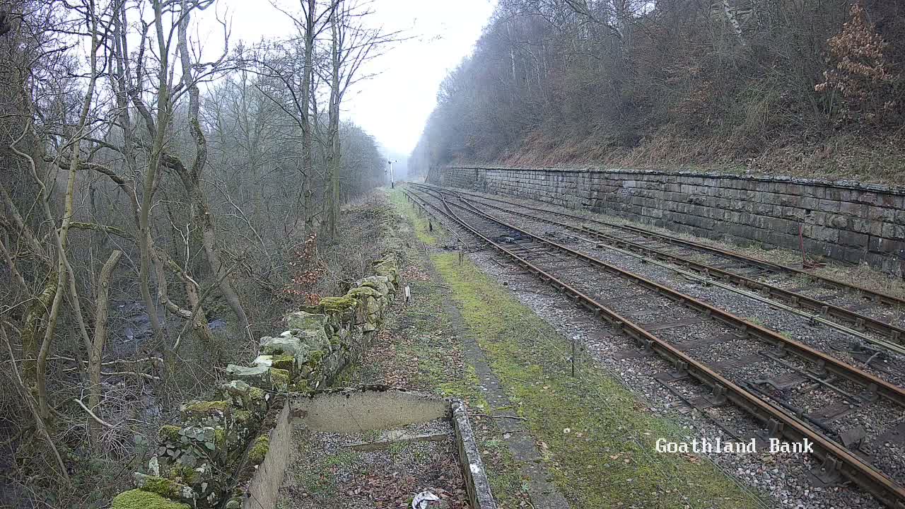 North Yorkshire Moors Railway (NYMR) Goathland Station North View Live Cam - Goathland, Borough of Scarborough, North Yorkshire, Yorkshire and the Humber, England, United Kingdom