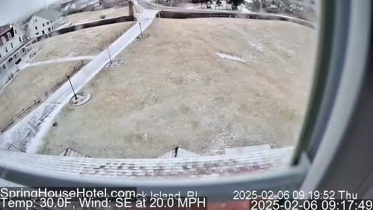 Spring House Hotel Indoor Live Cam , Block Island  Rhode Island,  USA 