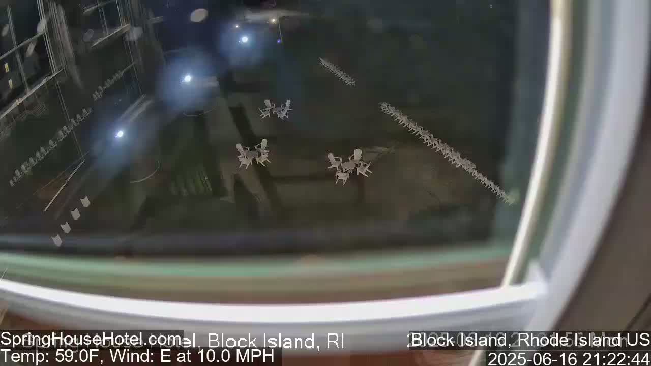 Spring House Hotel Indoor Live Cam , Block Island  Rhode Island,  USA 