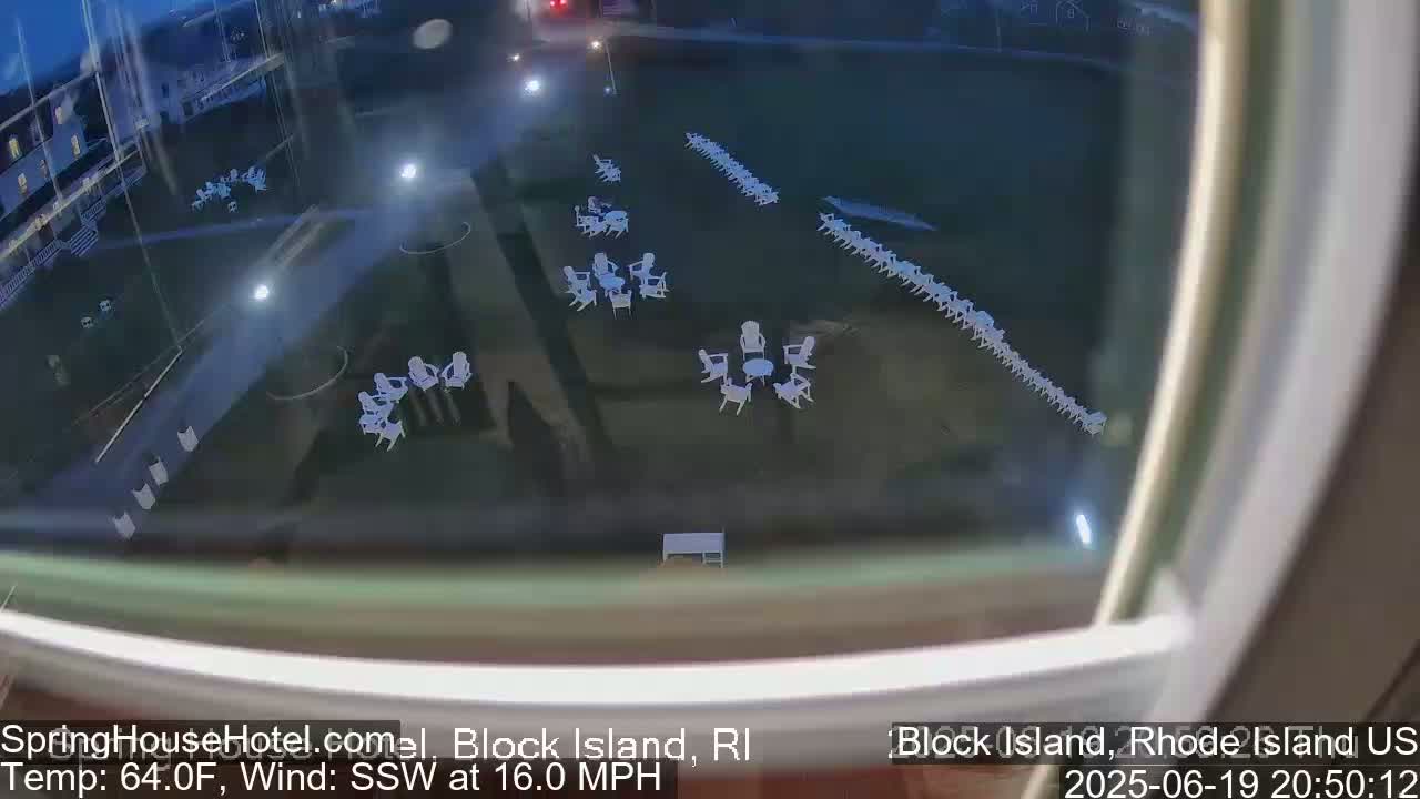 Spring House Hotel Indoor Live Cam , Block Island  Rhode Island,  USA 