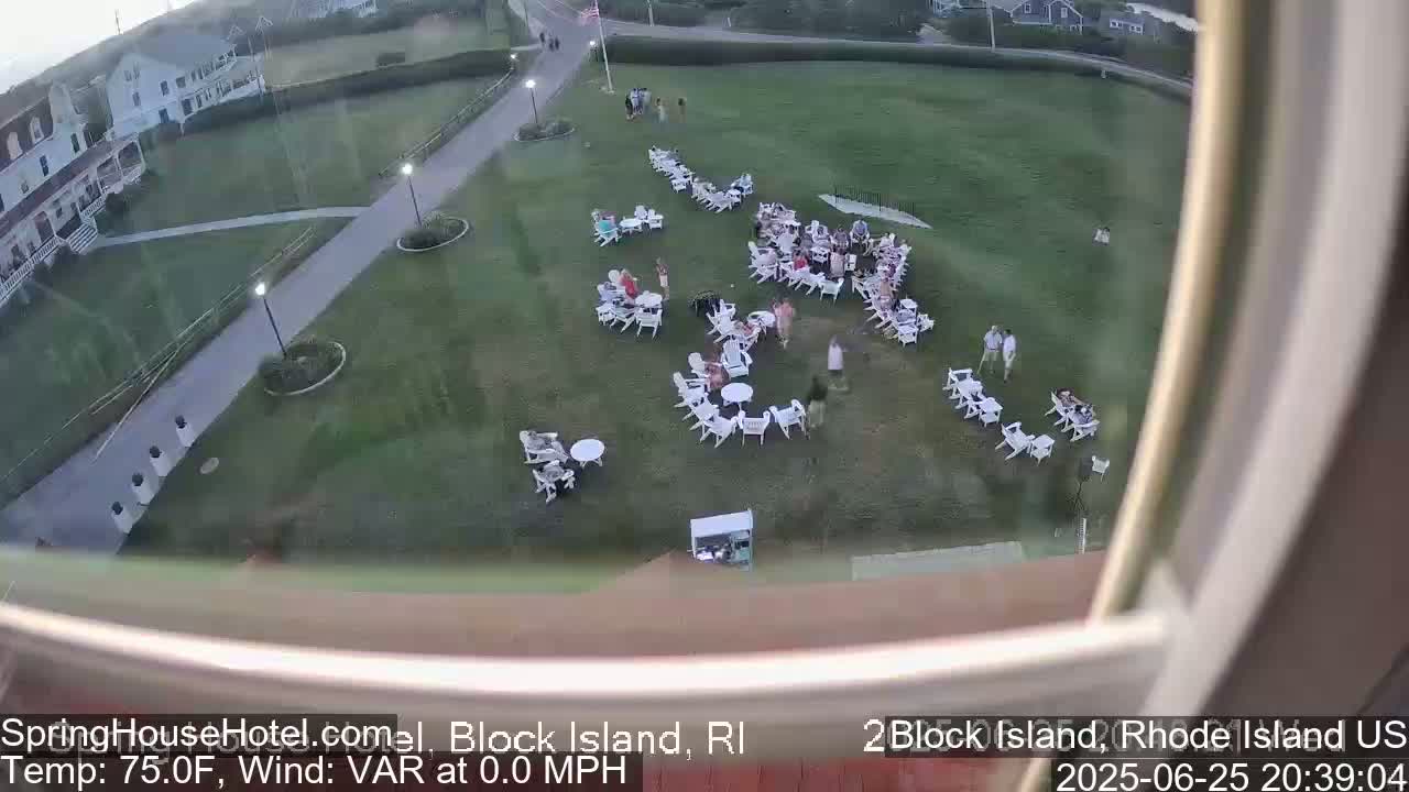Spring House Hotel Indoor Live Cam , Block Island  Rhode Island,  USA 