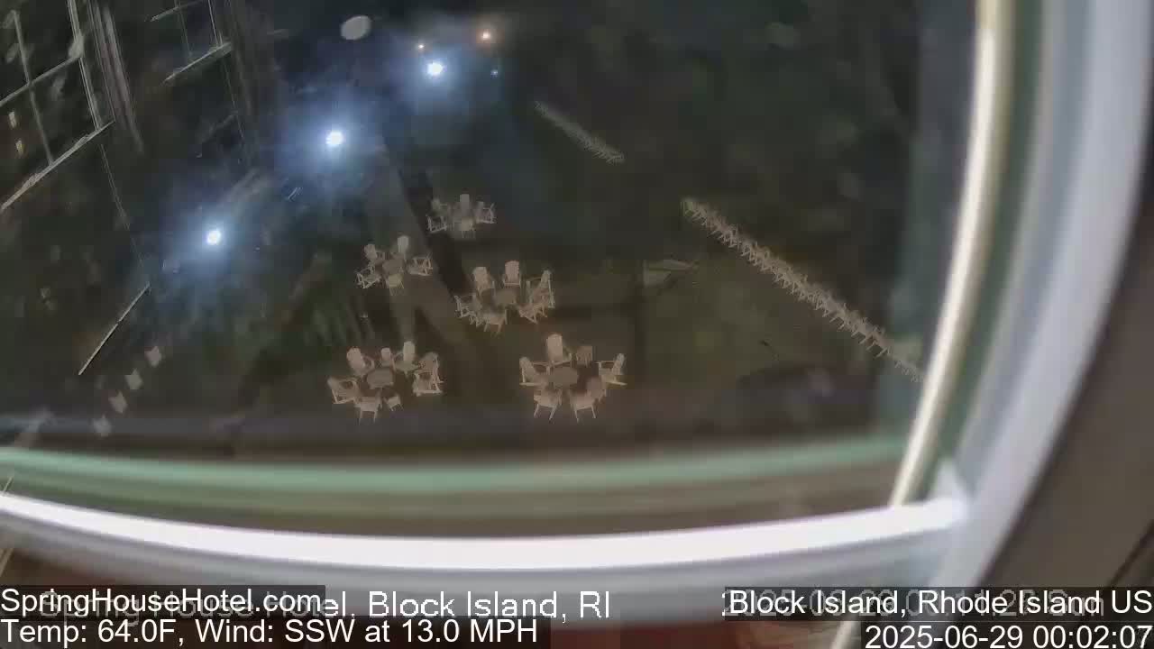 Spring House Hotel Indoor Live Cam , Block Island  Rhode Island,  USA 