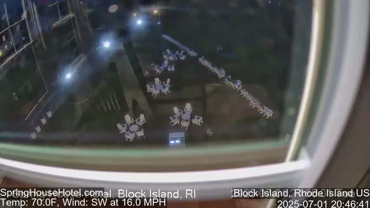 Spring House Hotel Indoor Live Cam , Block Island  Rhode Island,  USA 