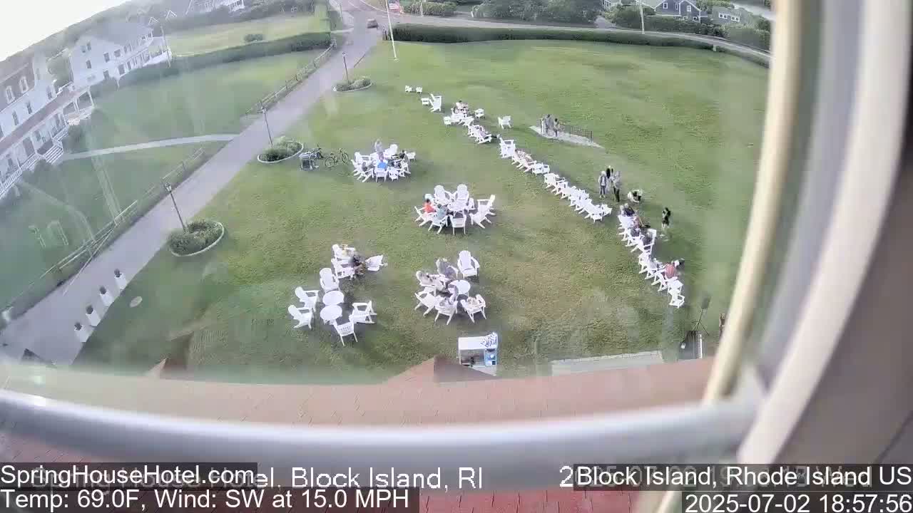 Spring House Hotel Indoor Live Cam , Block Island  Rhode Island,  USA 