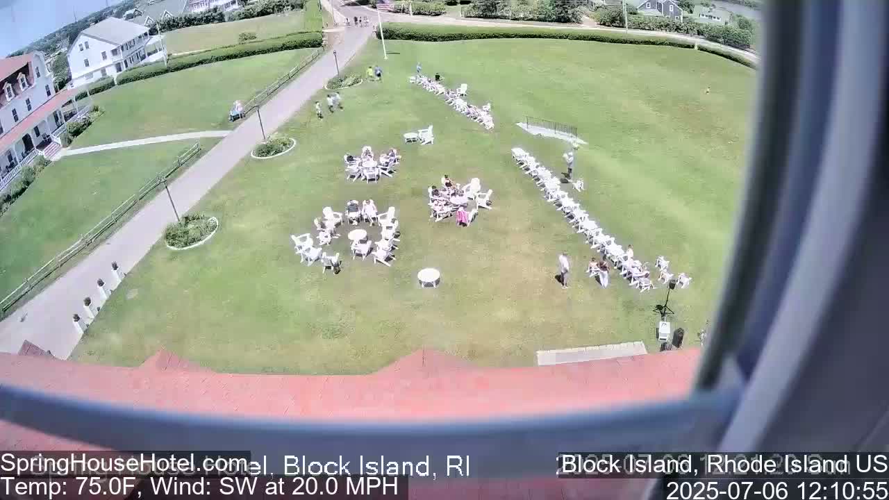 Spring House Hotel Indoor Live Cam , Block Island  Rhode Island,  USA 