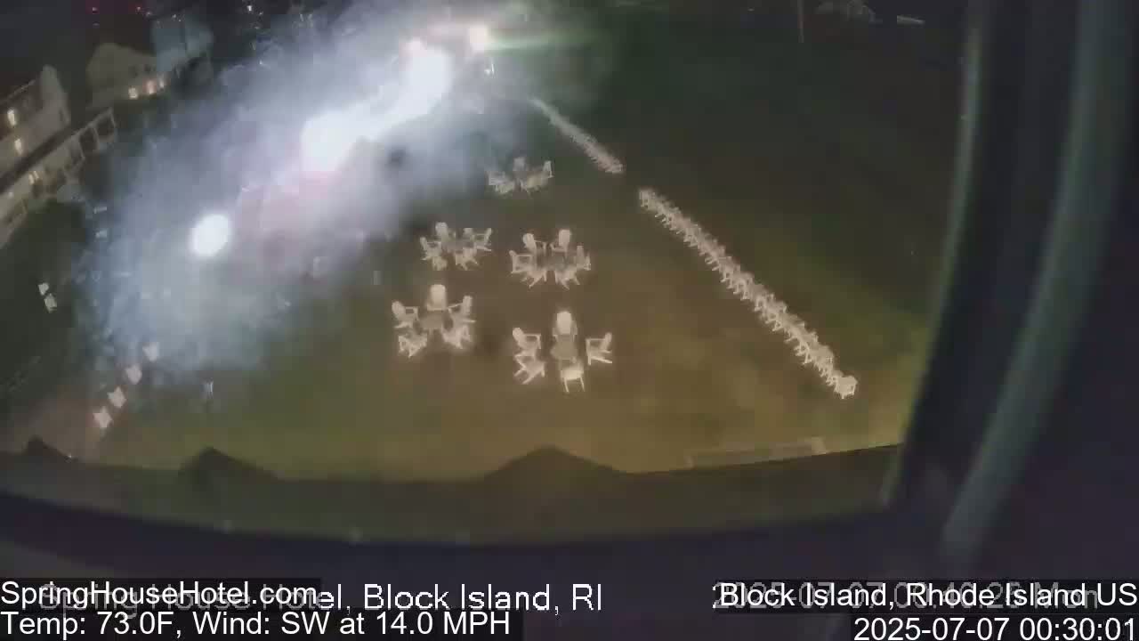 Spring House Hotel Indoor Live Cam , Block Island  Rhode Island,  USA 