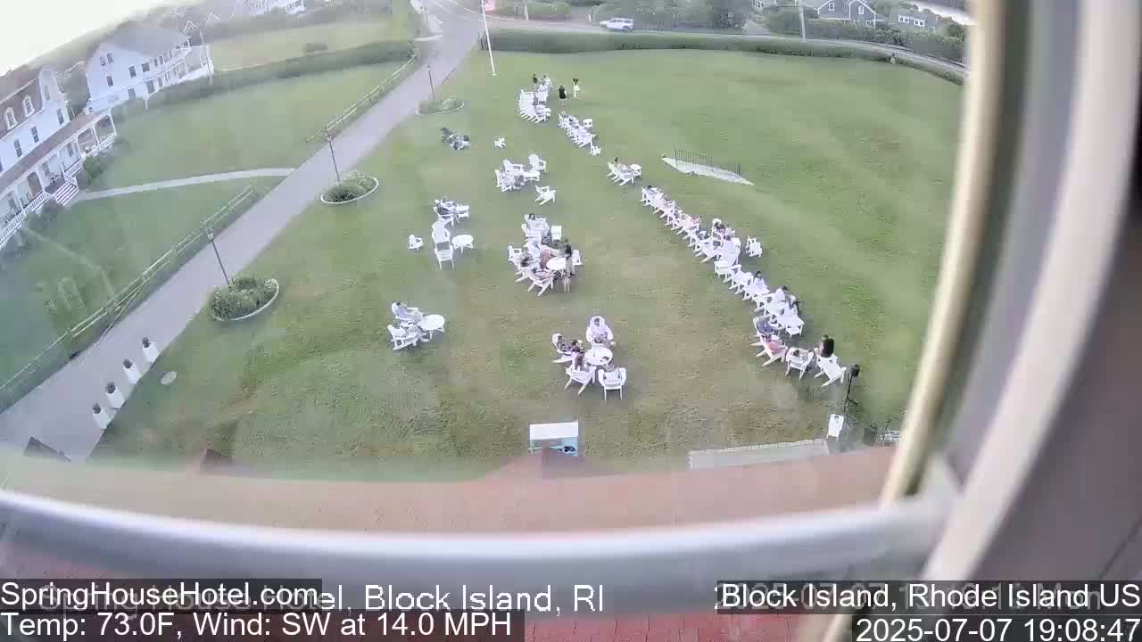 Spring House Hotel Indoor Live Cam , Block Island  Rhode Island,  USA 