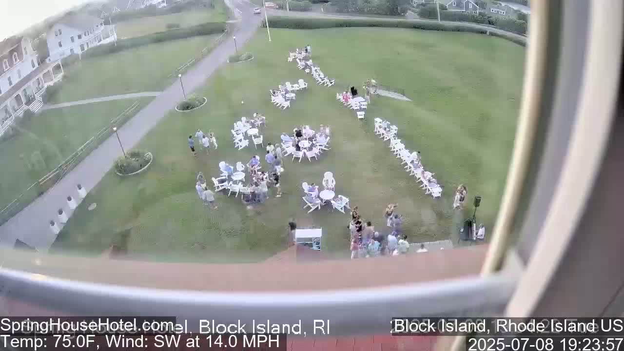 Spring House Hotel Indoor Live Cam , Block Island  Rhode Island,  USA 