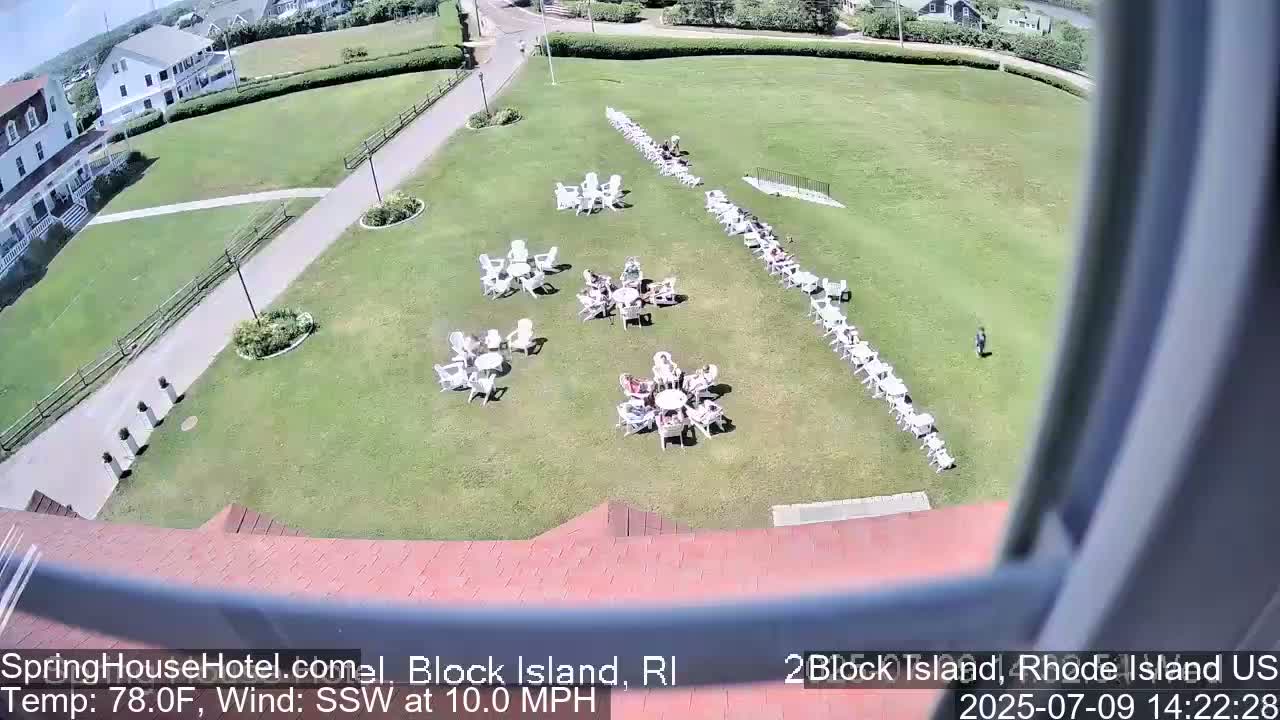 Spring House Hotel Indoor Live Cam , Block Island  Rhode Island,  USA 