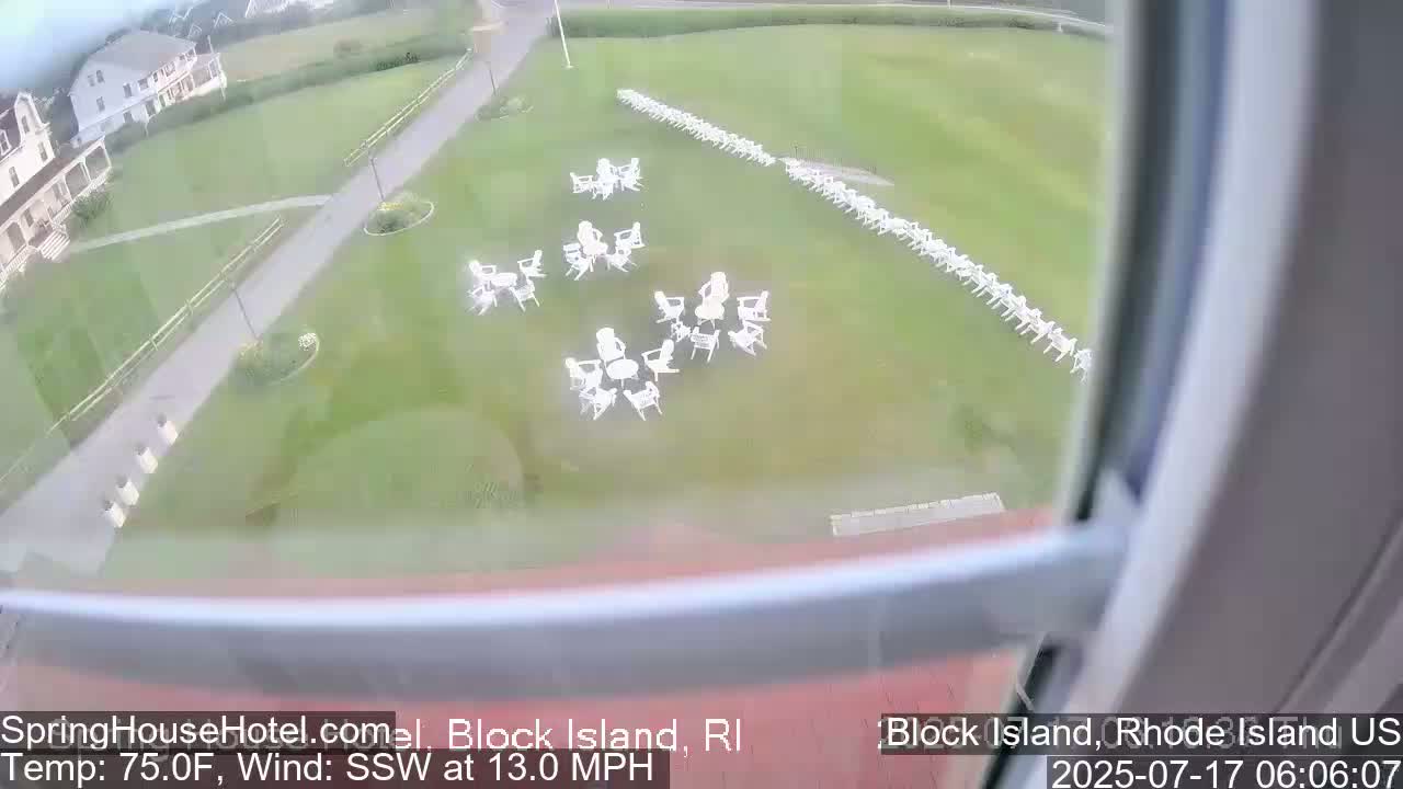 Spring House Hotel Indoor Live Cam , Block Island  Rhode Island,  USA 