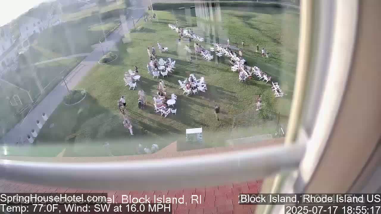 Spring House Hotel Indoor Live Cam , Block Island  Rhode Island,  USA 