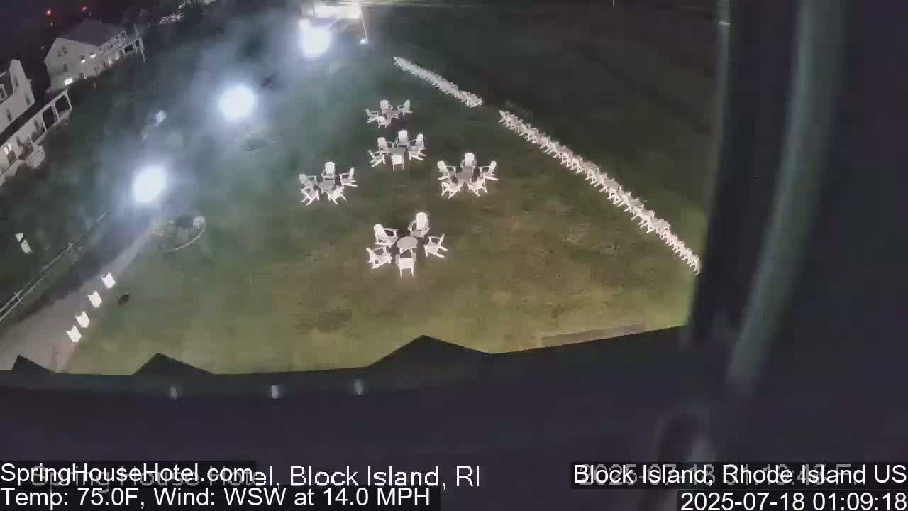 Spring House Hotel Indoor Live Cam , Block Island  Rhode Island,  USA 