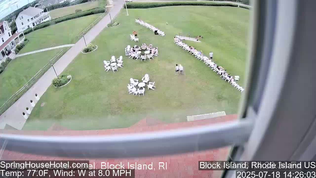 Spring House Hotel Indoor Live Cam , Block Island  Rhode Island,  USA 