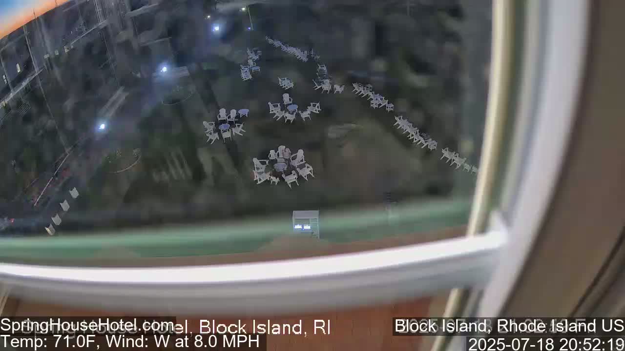 Spring House Hotel Indoor Live Cam , Block Island  Rhode Island,  USA 