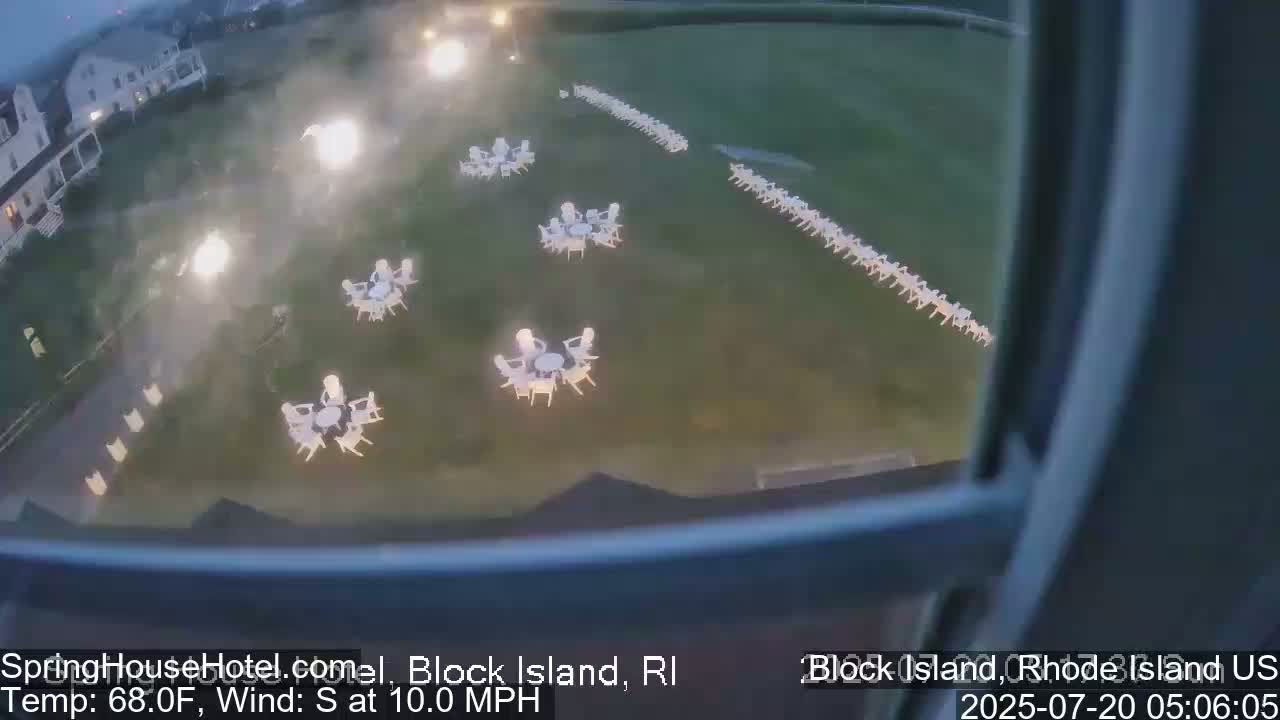 Spring House Hotel Indoor Live Cam , Block Island  Rhode Island,  USA 