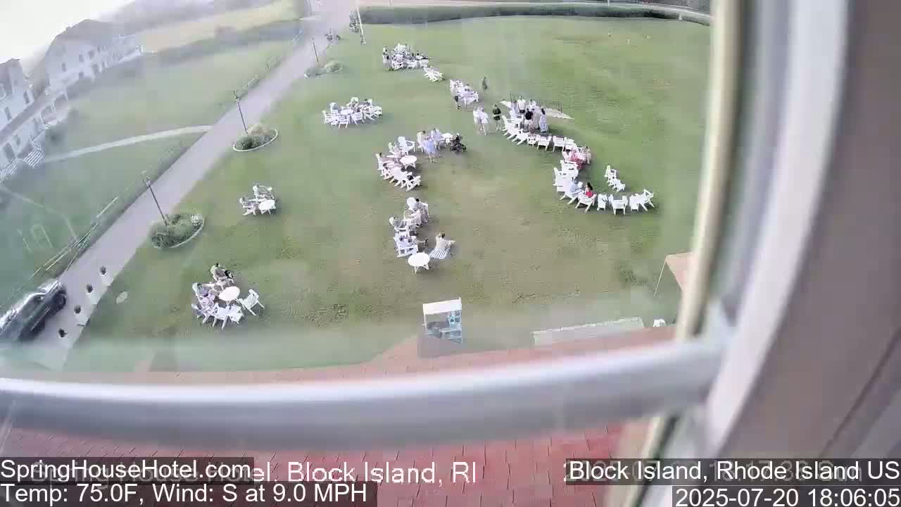 Spring House Hotel Indoor Live Cam , Block Island  Rhode Island,  USA 