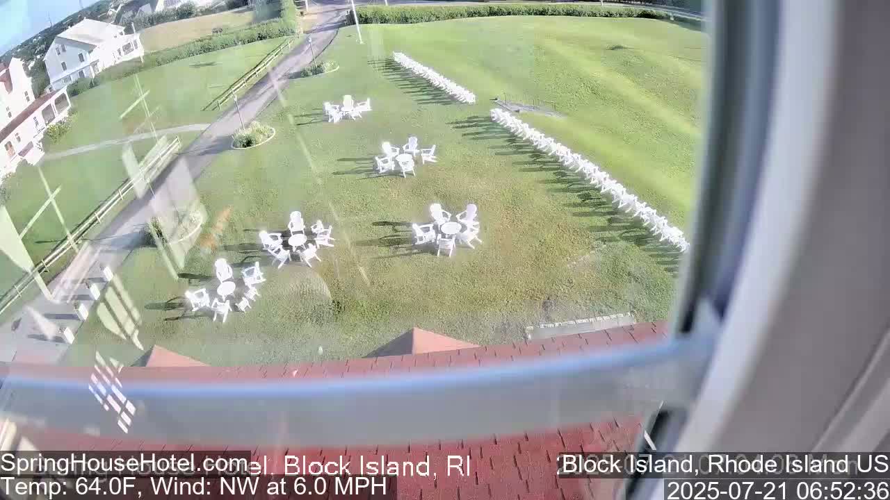 Spring House Hotel Indoor Live Cam , Block Island  Rhode Island,  USA 
