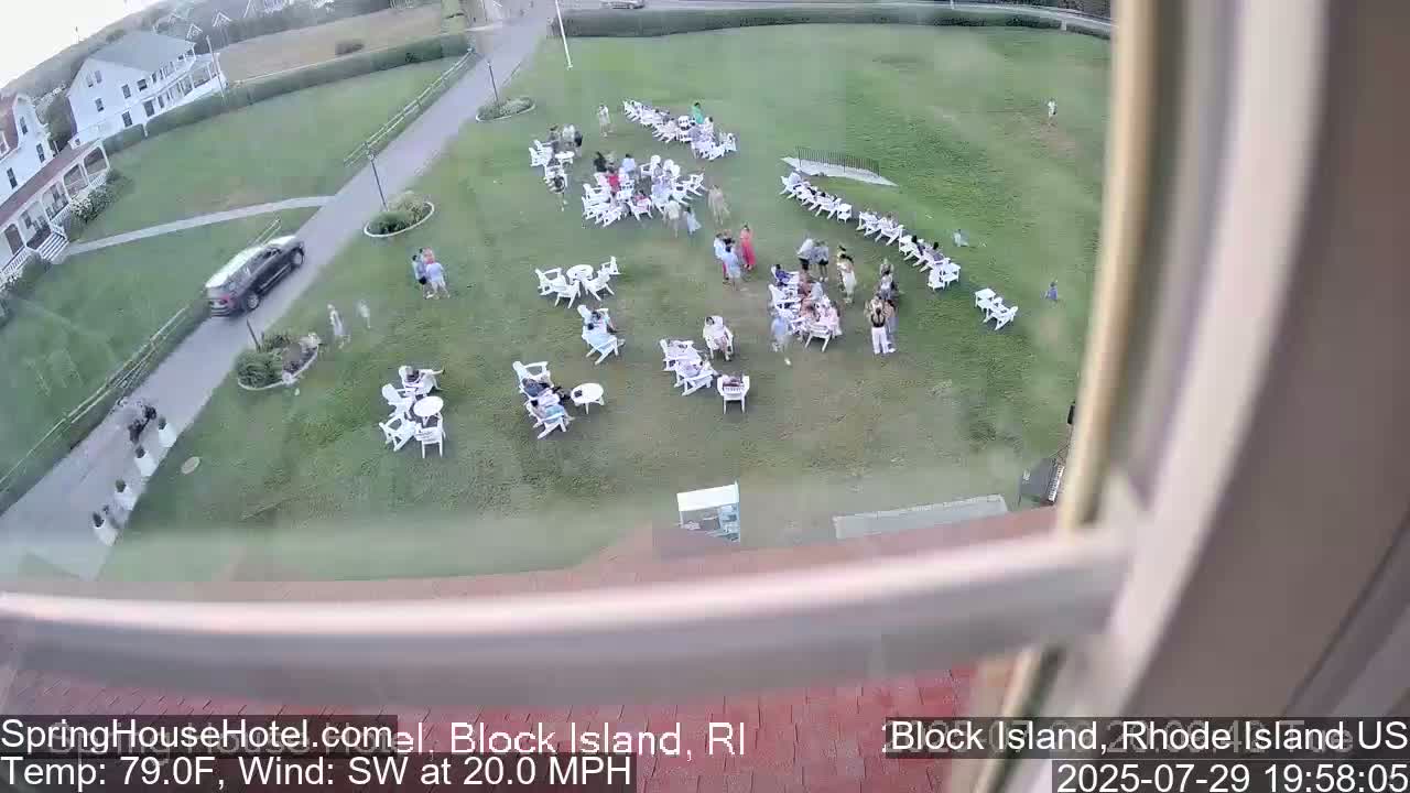 Spring House Hotel Indoor Live Cam , Block Island  Rhode Island,  USA 