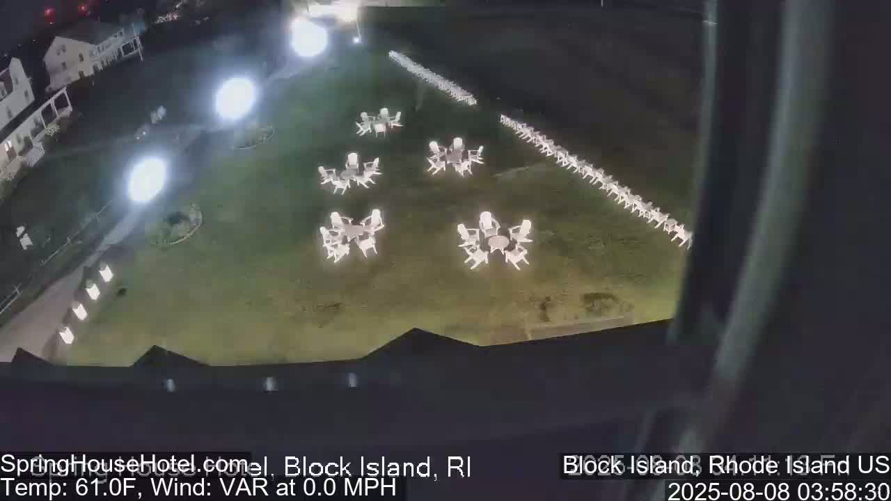 Spring House Hotel Indoor Live Cam , Block Island  Rhode Island,  USA 