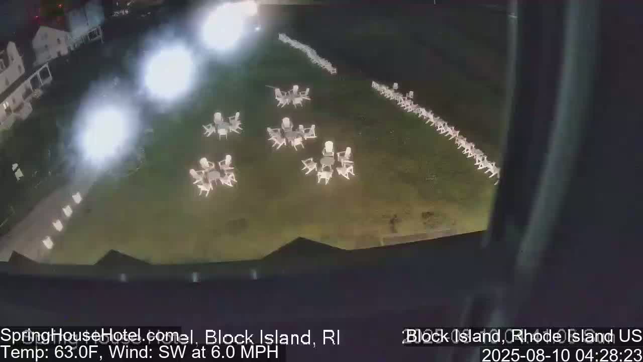 Spring House Hotel Indoor Live Cam , Block Island  Rhode Island,  USA 