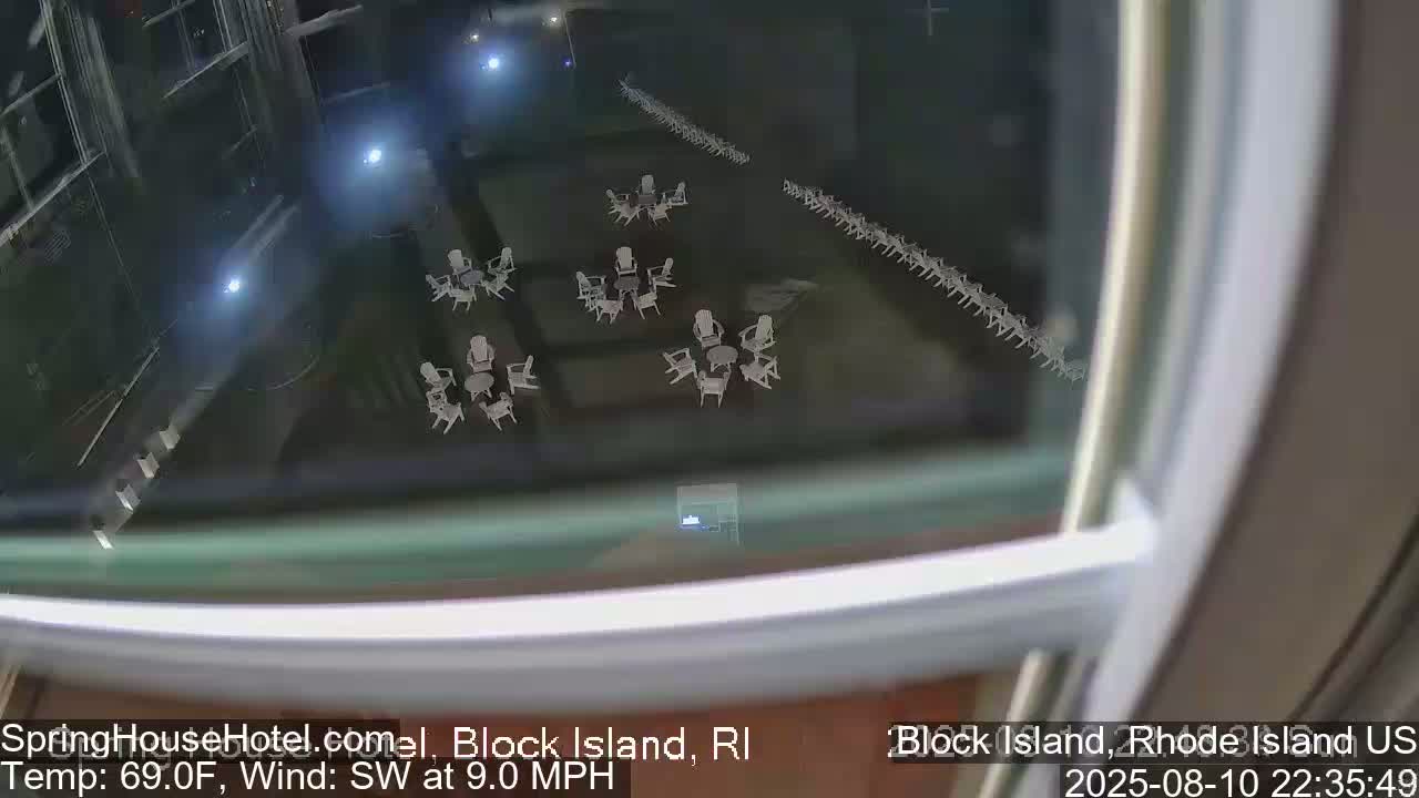 Spring House Hotel Indoor Live Cam , Block Island  Rhode Island,  USA 