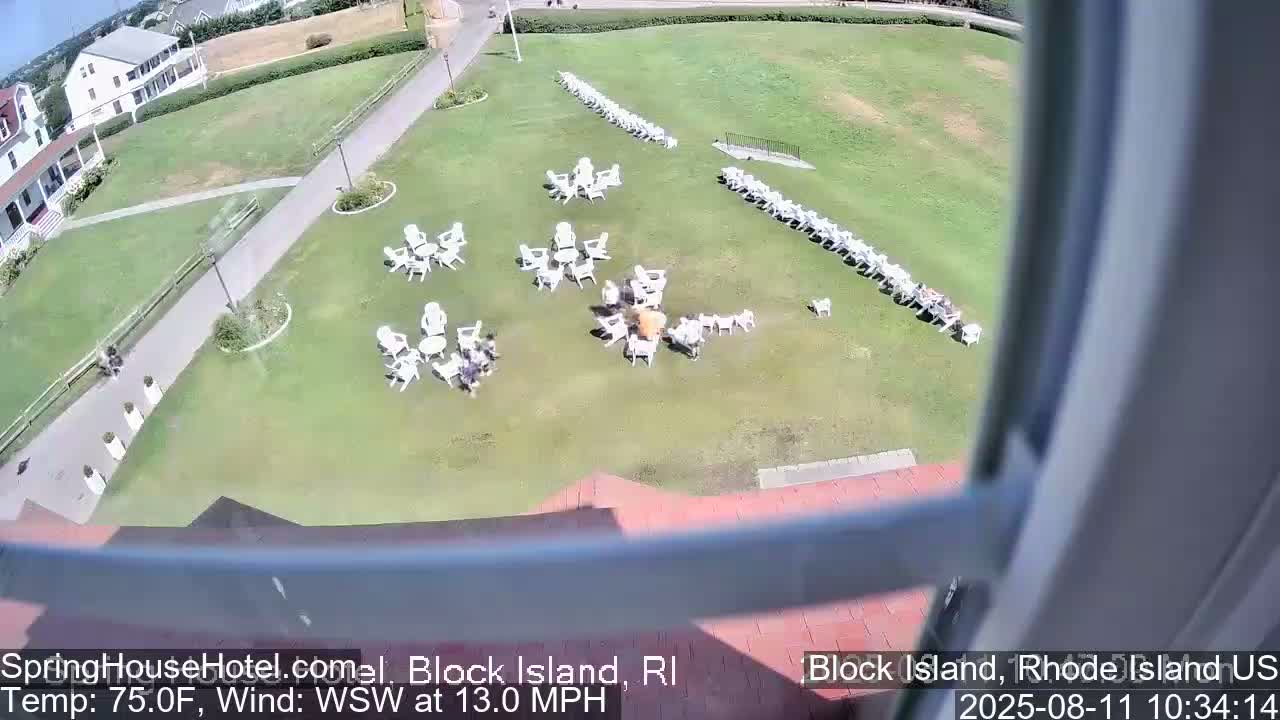 Spring House Hotel Indoor Live Cam , Block Island  Rhode Island,  USA 