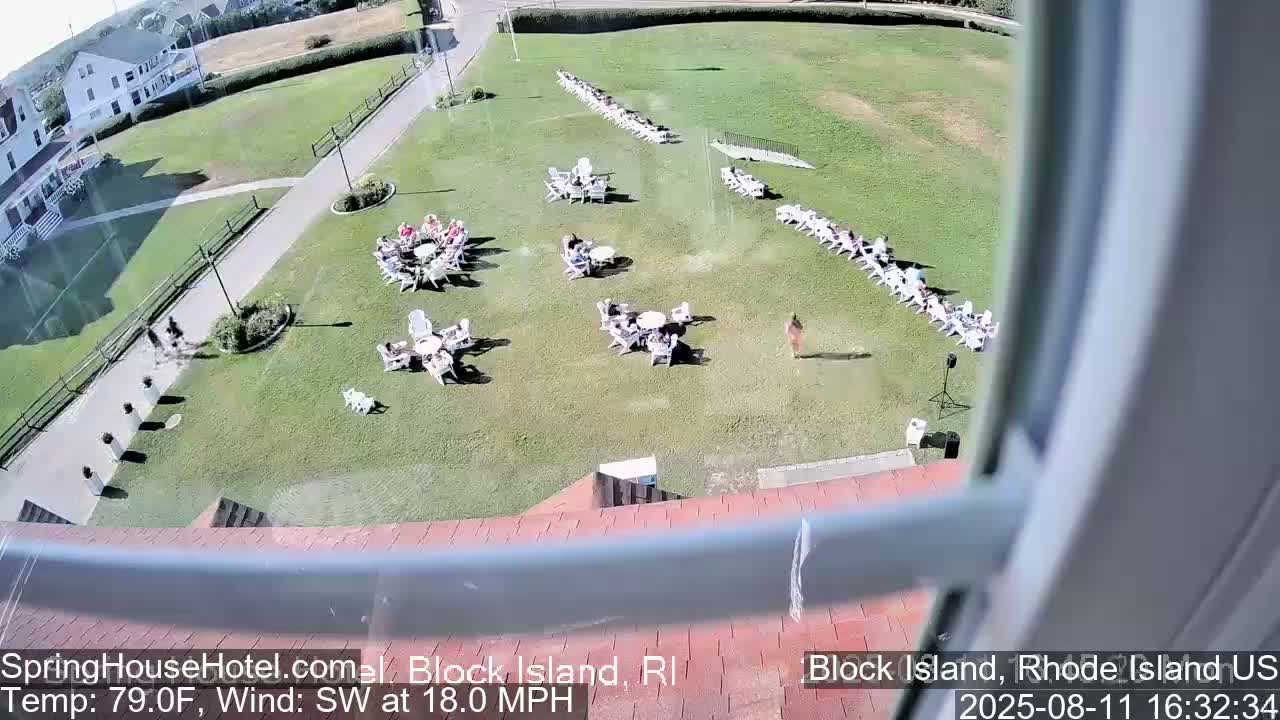 Spring House Hotel Indoor Live Cam , Block Island  Rhode Island,  USA 