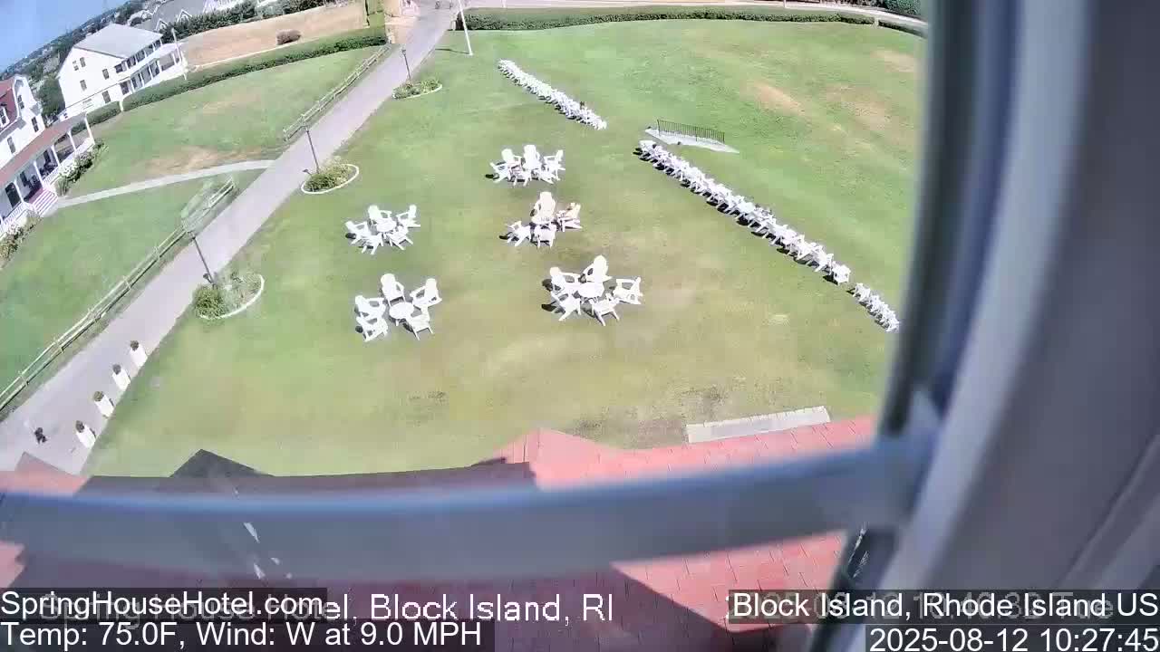 Spring House Hotel Indoor Live Cam , Block Island  Rhode Island,  USA 