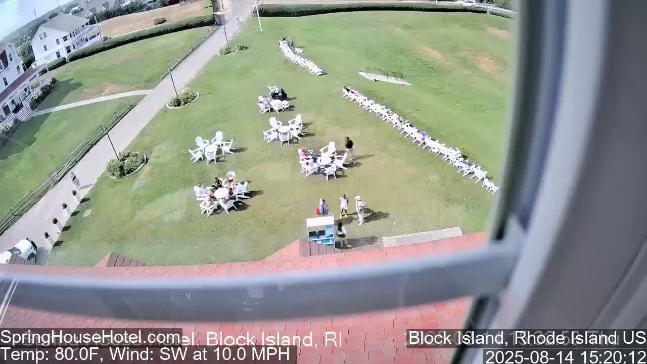 Spring House Hotel Indoor Live Cam , Block Island  Rhode Island,  USA 