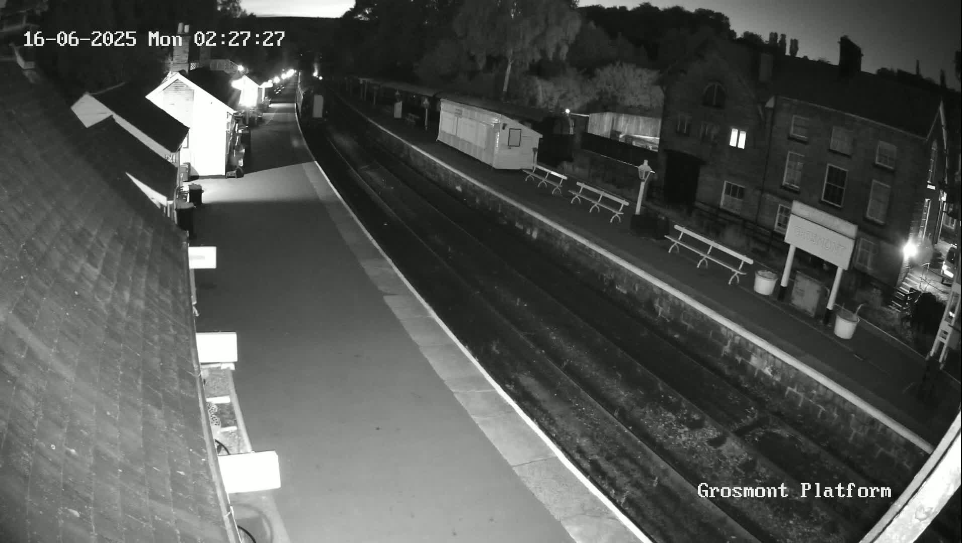 North Yorkshire Moors Railway (NYMR) Grosmont Station Live Cam - Grosmont, Borough of Scarborough, North Yorkshire, Yorkshire and the Humber, England, United Kingdom