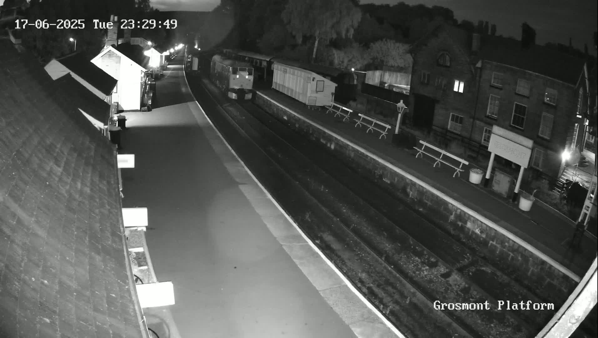 North Yorkshire Moors Railway (NYMR) Grosmont Station Live Cam - Grosmont, Borough of Scarborough, North Yorkshire, Yorkshire and the Humber, England, United Kingdom