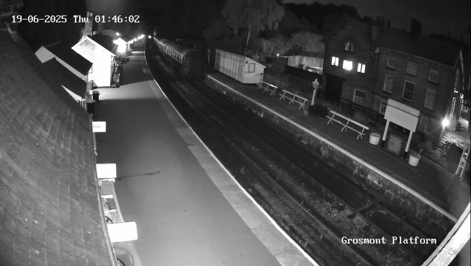 North Yorkshire Moors Railway (NYMR) Grosmont Station Live Cam - Grosmont, Borough of Scarborough, North Yorkshire, Yorkshire and the Humber, England, United Kingdom