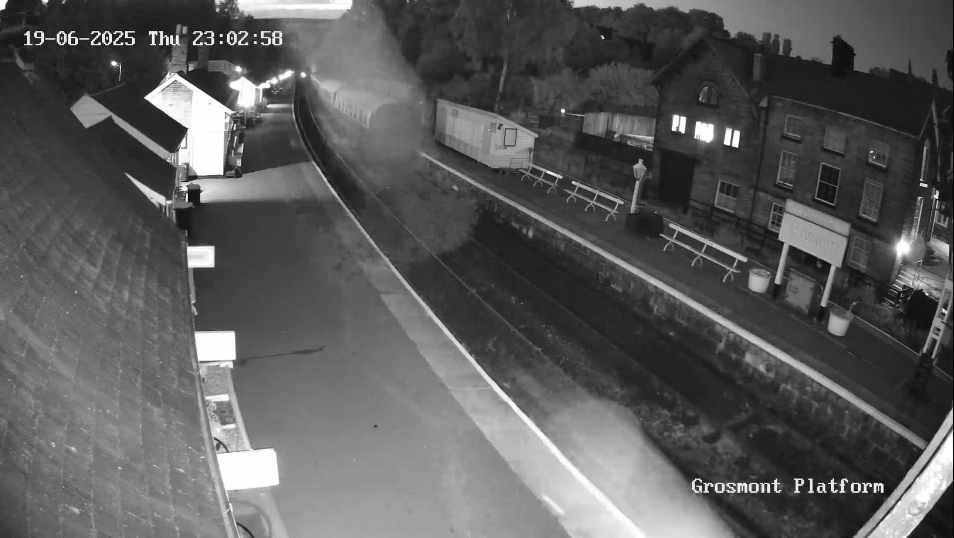 North Yorkshire Moors Railway (NYMR) Grosmont Station Live Cam - Grosmont, Borough of Scarborough, North Yorkshire, Yorkshire and the Humber, England, United Kingdom