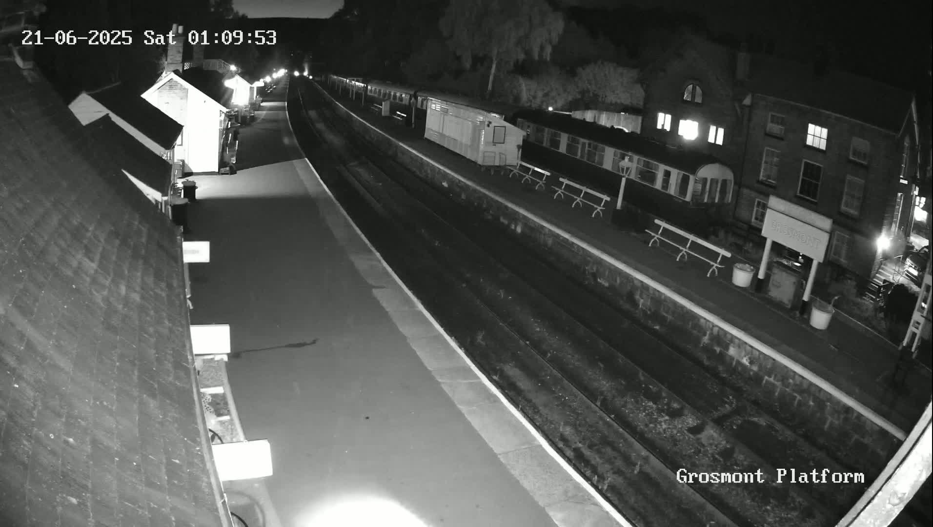North Yorkshire Moors Railway (NYMR) Grosmont Station Live Cam - Grosmont, Borough of Scarborough, North Yorkshire, Yorkshire and the Humber, England, United Kingdom
