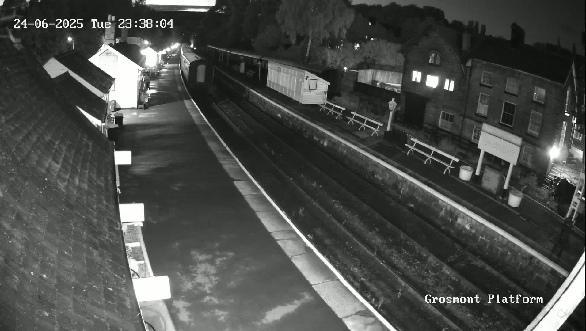 North Yorkshire Moors Railway (NYMR) Grosmont Station Live Cam - Grosmont, Borough of Scarborough, North Yorkshire, Yorkshire and the Humber, England, United Kingdom