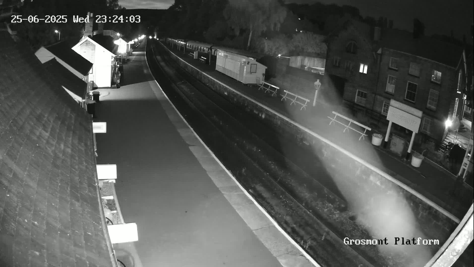 North Yorkshire Moors Railway (NYMR) Grosmont Station Live Cam - Grosmont, Borough of Scarborough, North Yorkshire, Yorkshire and the Humber, England, United Kingdom