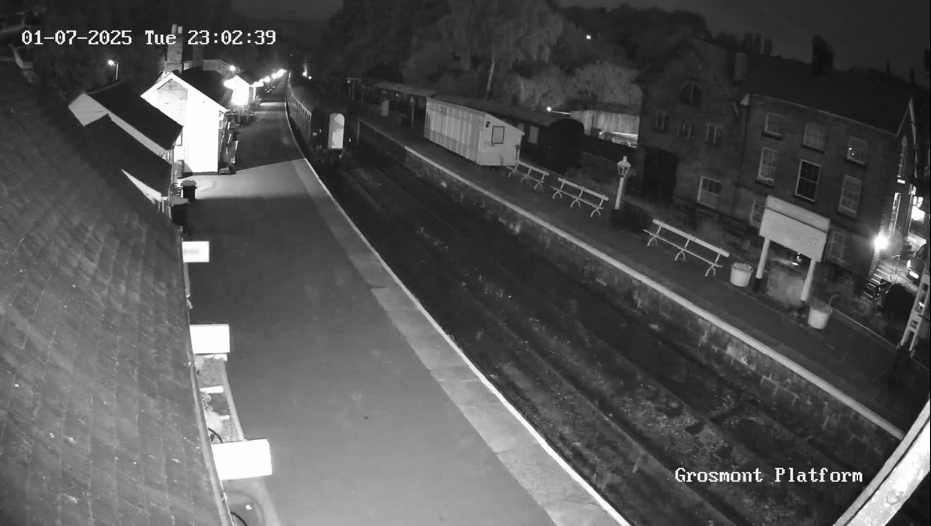North Yorkshire Moors Railway (NYMR) Grosmont Station Live Cam - Grosmont, Borough of Scarborough, North Yorkshire, Yorkshire and the Humber, England, United Kingdom