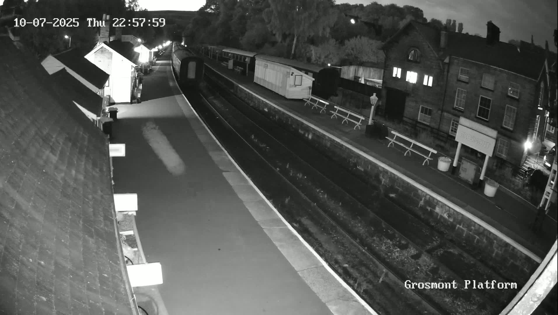 North Yorkshire Moors Railway (NYMR) Grosmont Station Live Cam - Grosmont, Borough of Scarborough, North Yorkshire, Yorkshire and the Humber, England, United Kingdom