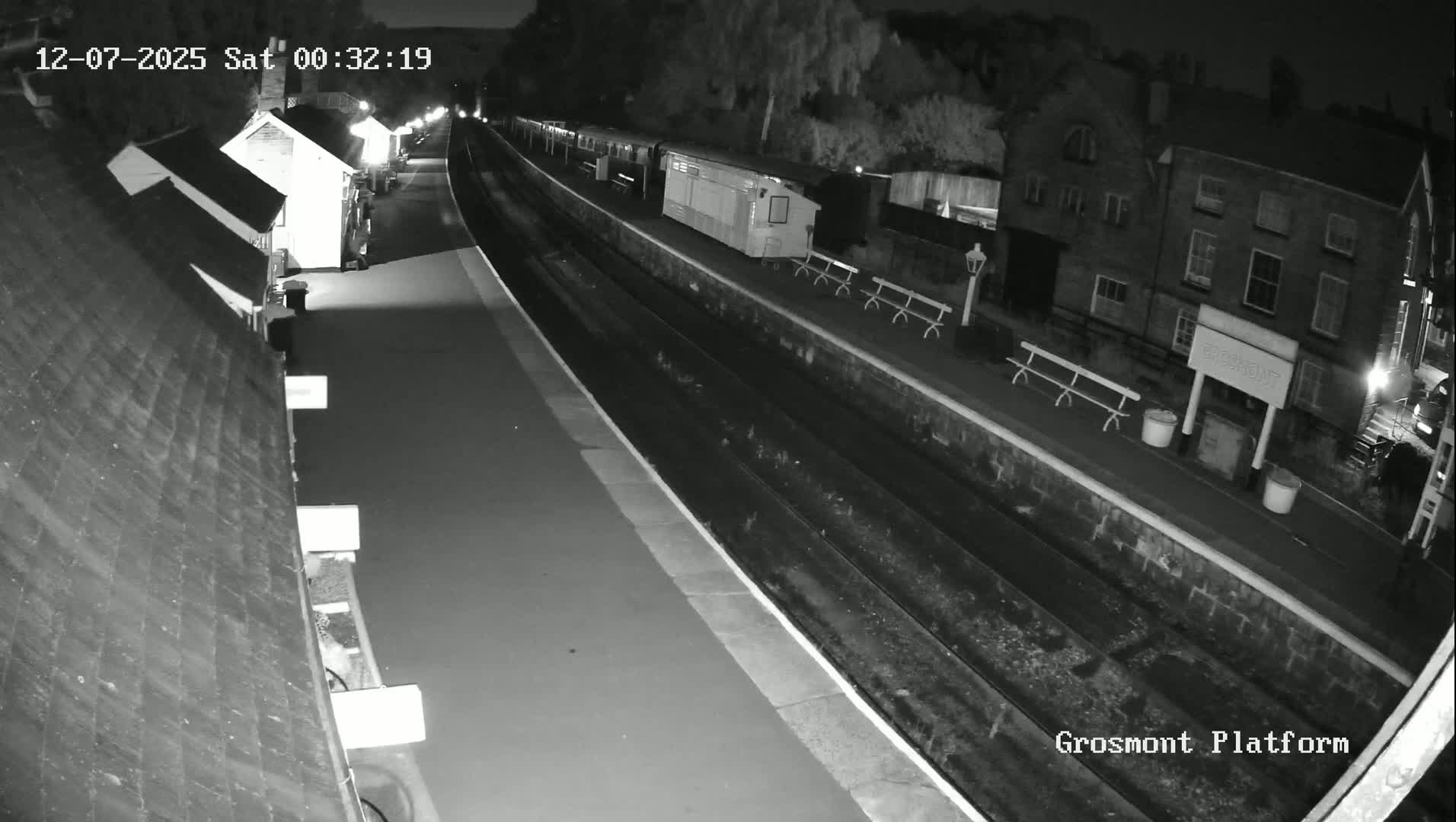 North Yorkshire Moors Railway (NYMR) Grosmont Station Live Cam - Grosmont, Borough of Scarborough, North Yorkshire, Yorkshire and the Humber, England, United Kingdom