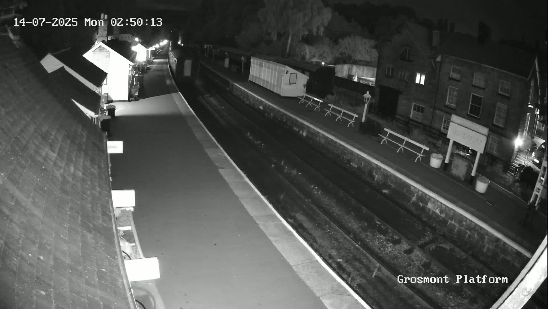 North Yorkshire Moors Railway (NYMR) Grosmont Station Live Cam - Grosmont, Borough of Scarborough, North Yorkshire, Yorkshire and the Humber, England, United Kingdom
