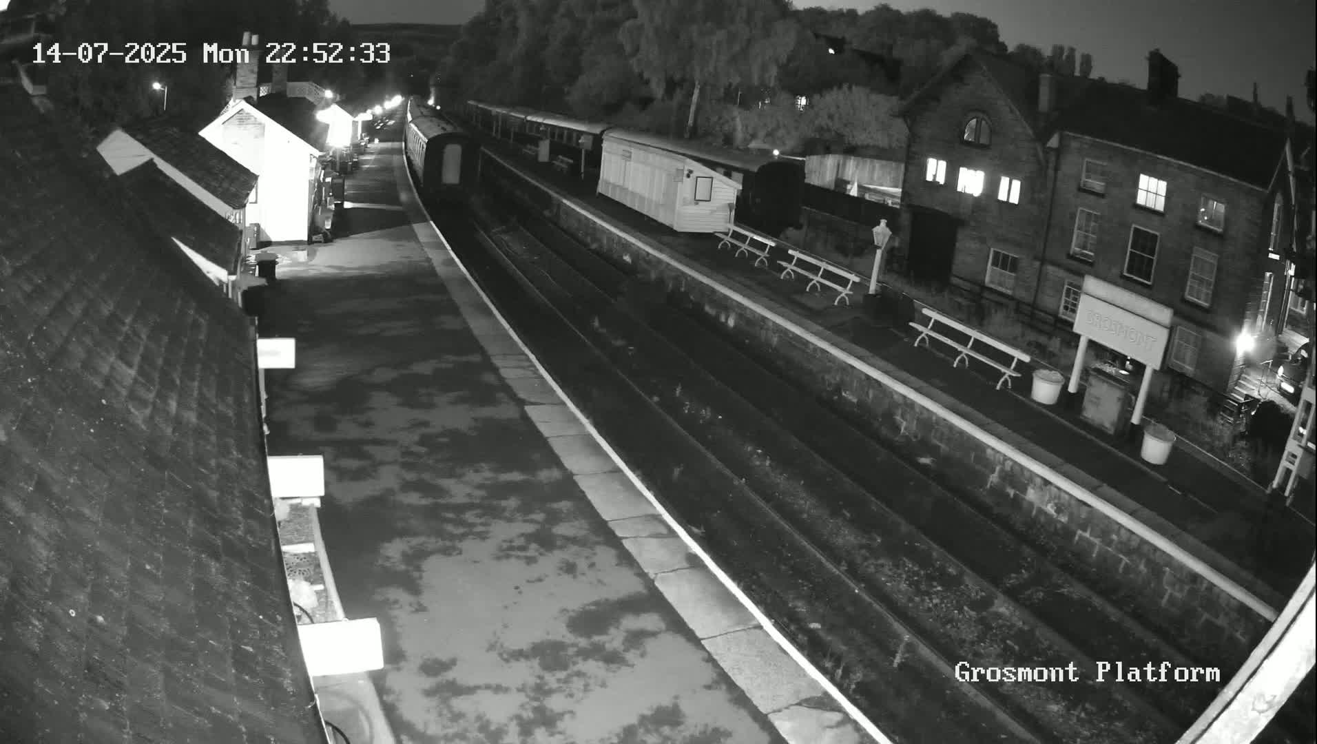 North Yorkshire Moors Railway (NYMR) Grosmont Station Live Cam - Grosmont, Borough of Scarborough, North Yorkshire, Yorkshire and the Humber, England, United Kingdom