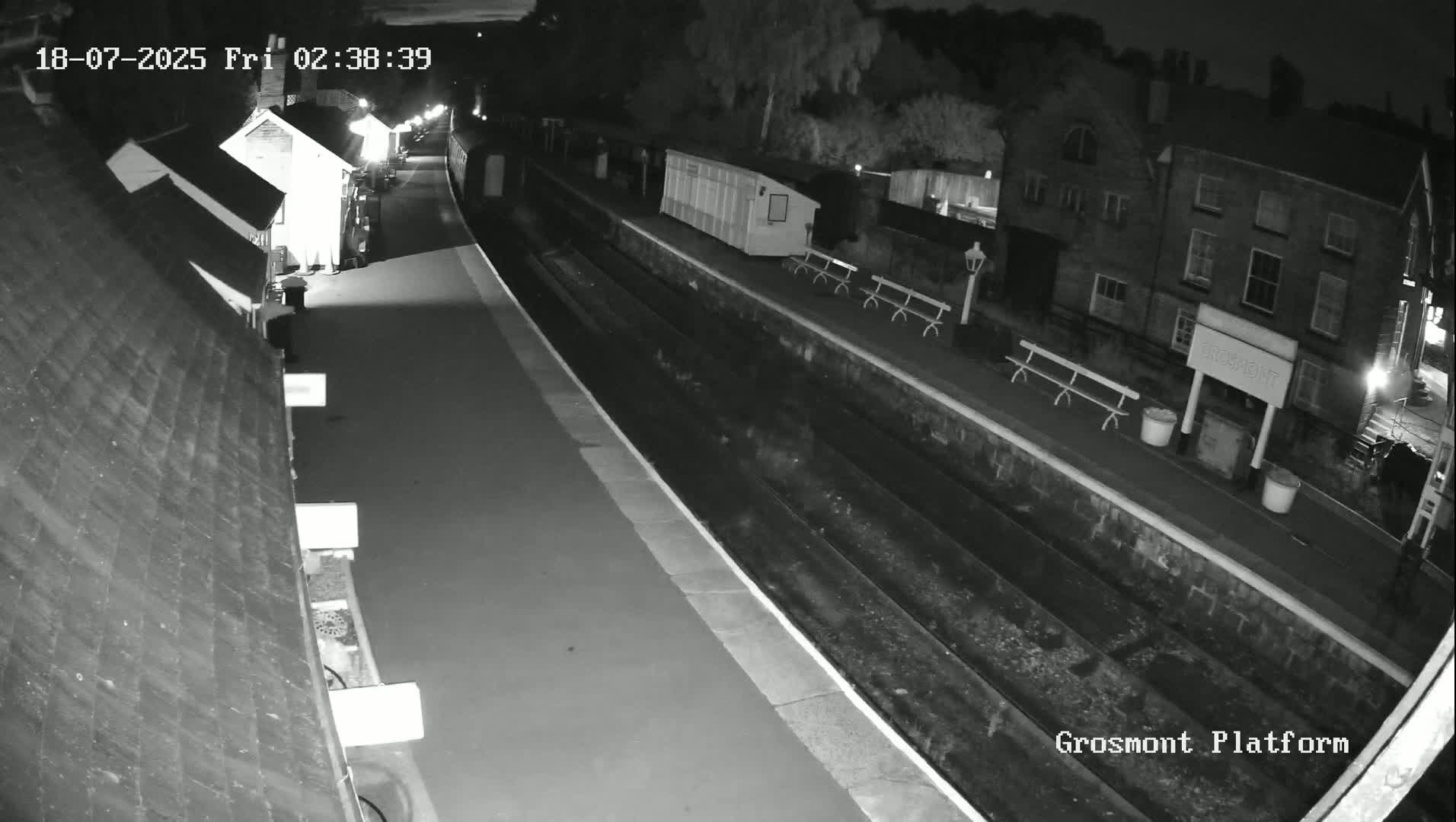 North Yorkshire Moors Railway (NYMR) Grosmont Station Live Cam - Grosmont, Borough of Scarborough, North Yorkshire, Yorkshire and the Humber, England, United Kingdom