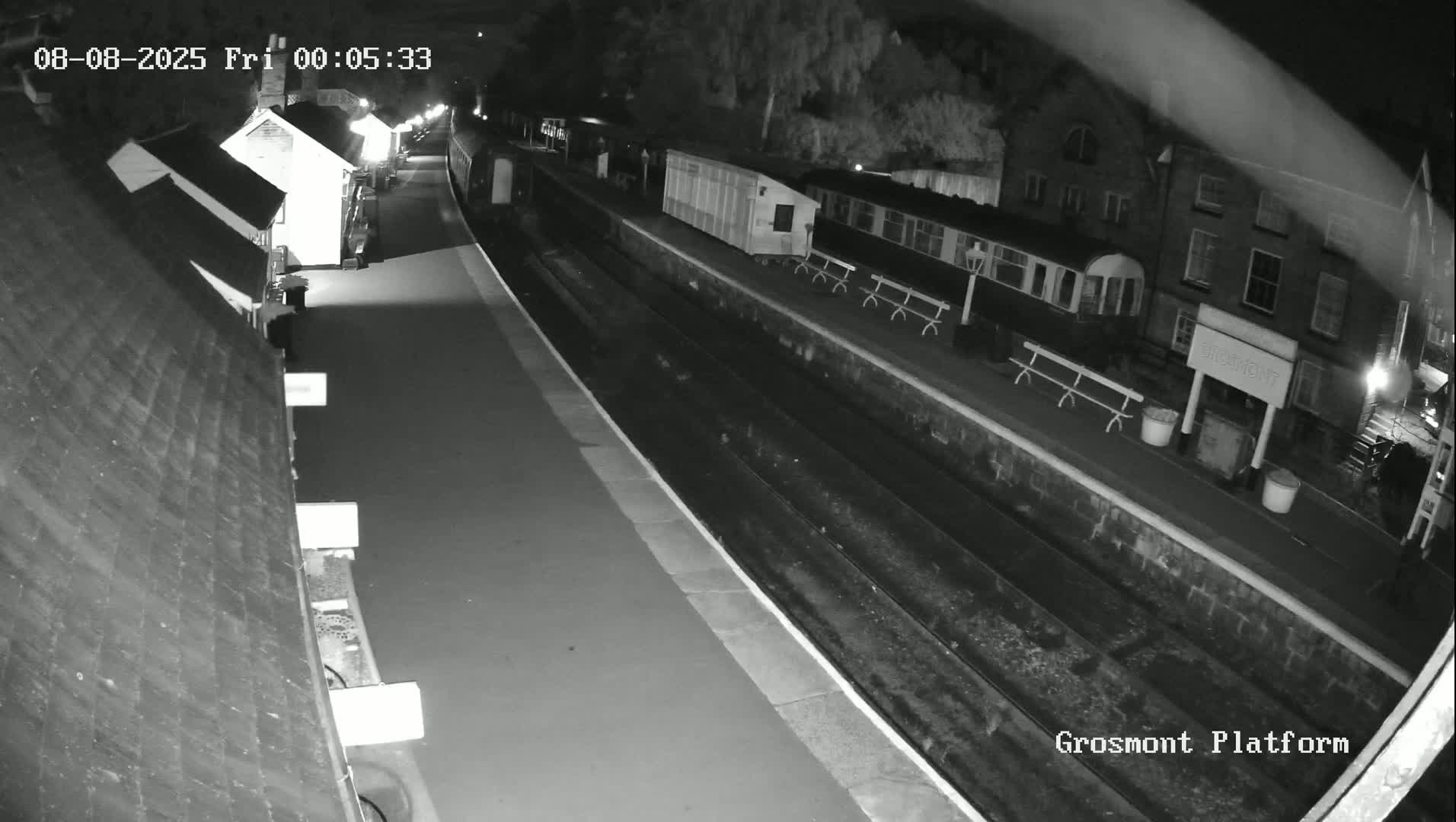 North Yorkshire Moors Railway (NYMR) Grosmont Station Live Cam - Grosmont, Borough of Scarborough, North Yorkshire, Yorkshire and the Humber, England, United Kingdom