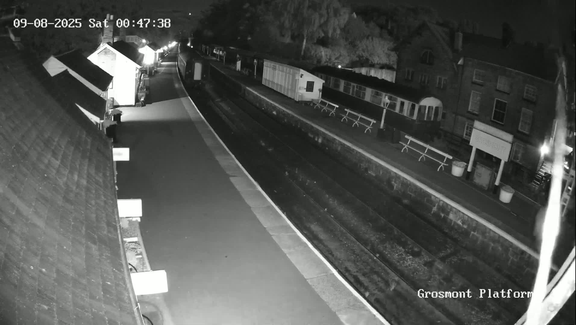 North Yorkshire Moors Railway (NYMR) Grosmont Station Live Cam - Grosmont, Borough of Scarborough, North Yorkshire, Yorkshire and the Humber, England, United Kingdom