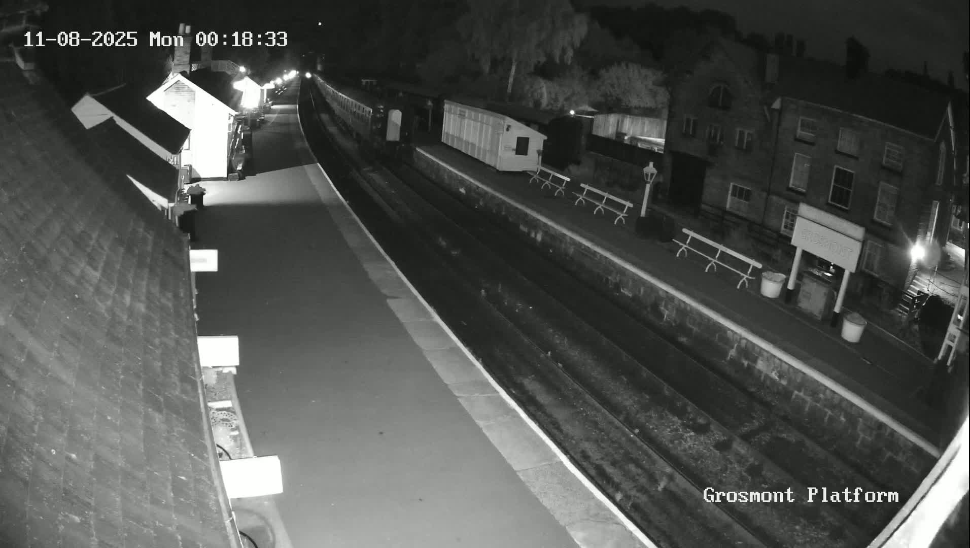 North Yorkshire Moors Railway (NYMR) Grosmont Station Live Cam - Grosmont, Borough of Scarborough, North Yorkshire, Yorkshire and the Humber, England, United Kingdom